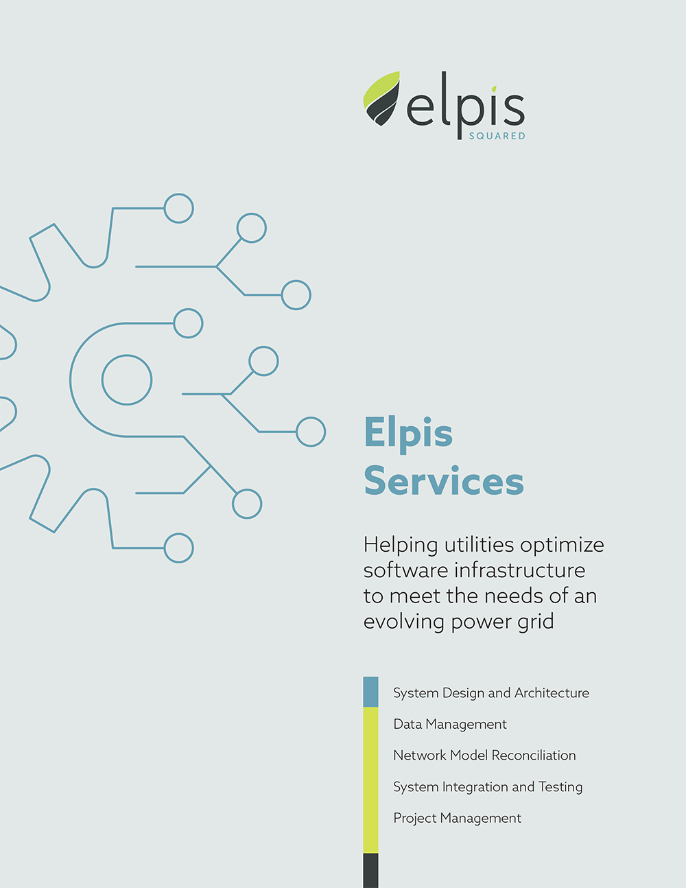 Elpis services brochure cover image